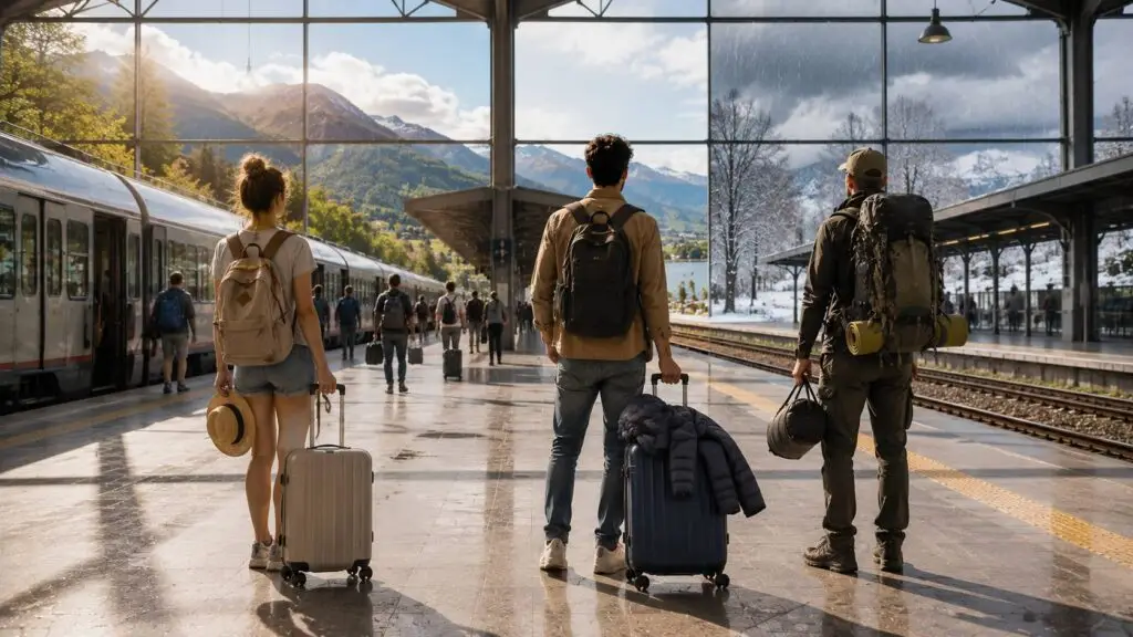 Reizigers kiezen vakantie bestemmingen per maand en seizoen